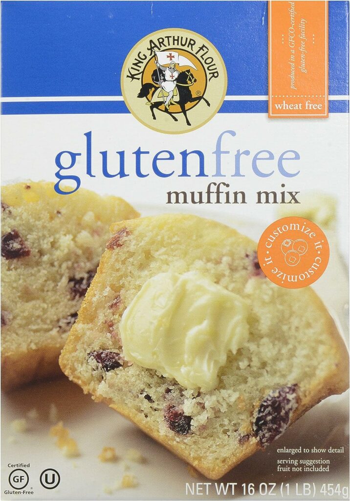 King Arthur Gluten Free Muffin Mix, 16 oz